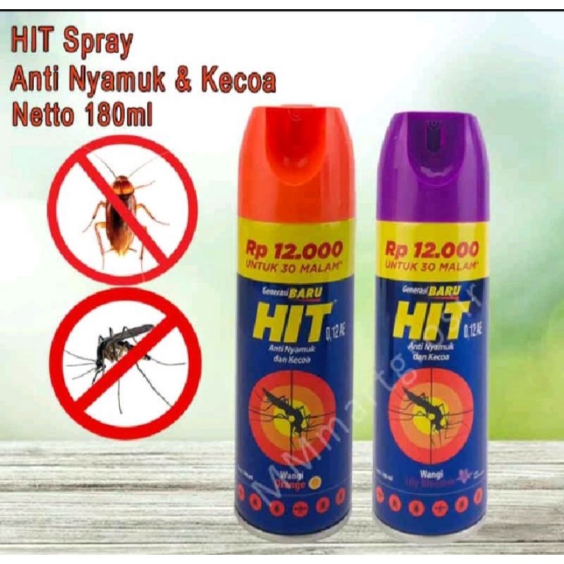 PROMO HIT SPRAY AEROSOL SEMPROT 180ml (ORENGE+BLOSSOM)