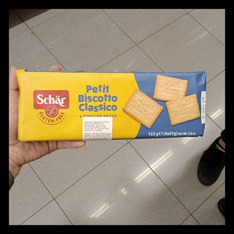 

Biskuit schar gluten free petit biscotto classico 165gr