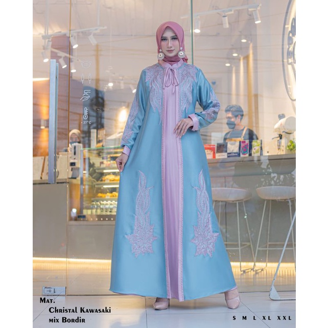 Gamis Sabina Membahana Original Butik