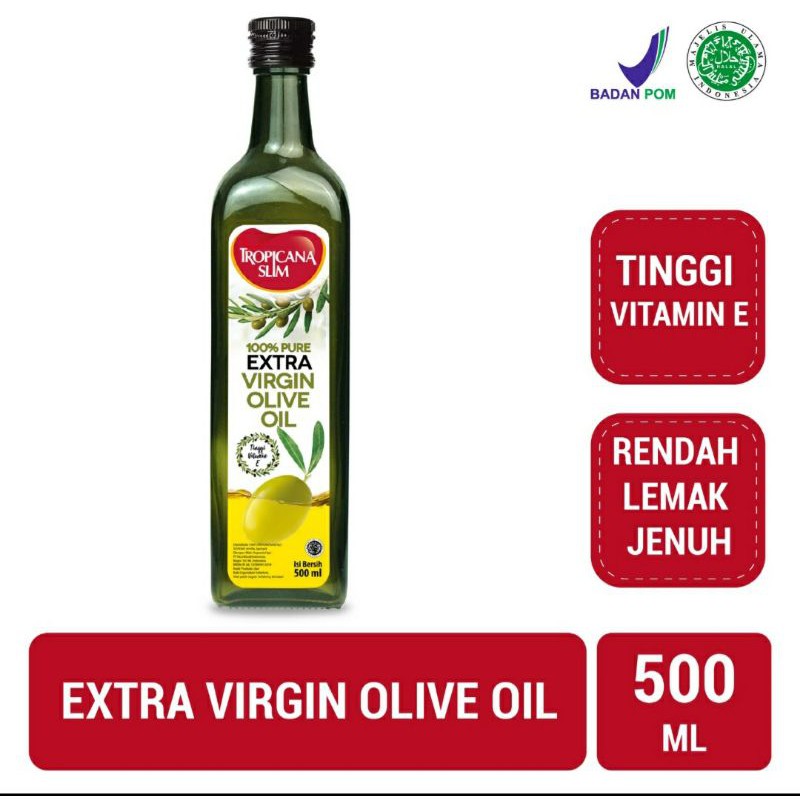 

TROPICANA SLIM EXTRA VIRGIN OLIVE OIL 500ML - MINYAK ZAITUN BALIKPAPAN
