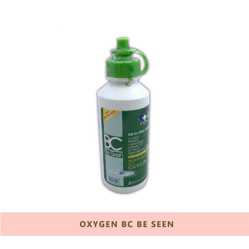 Cairan Softlens Be Seen With Oxygen 120ml / air soflen BC Beseen 120ml All in One Solution