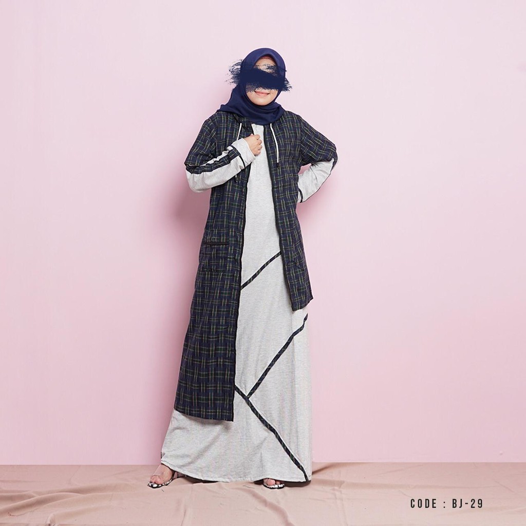 OUTFIT HIJAB BAHAN SUEDE&INTERLOG BJ29 | HIJAB OUTFIT|BAJU MURAH| HIJAB FASHION|HIJAB KEKINIAN