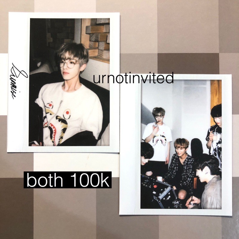 DAY6 Sunrise Jae & Group Polaroid