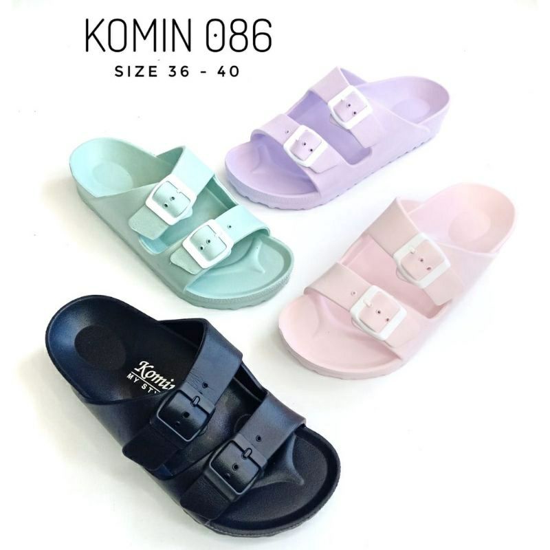 SANDAL WANITA MERK KOMIN 086 // KOMIN 086 GESPER