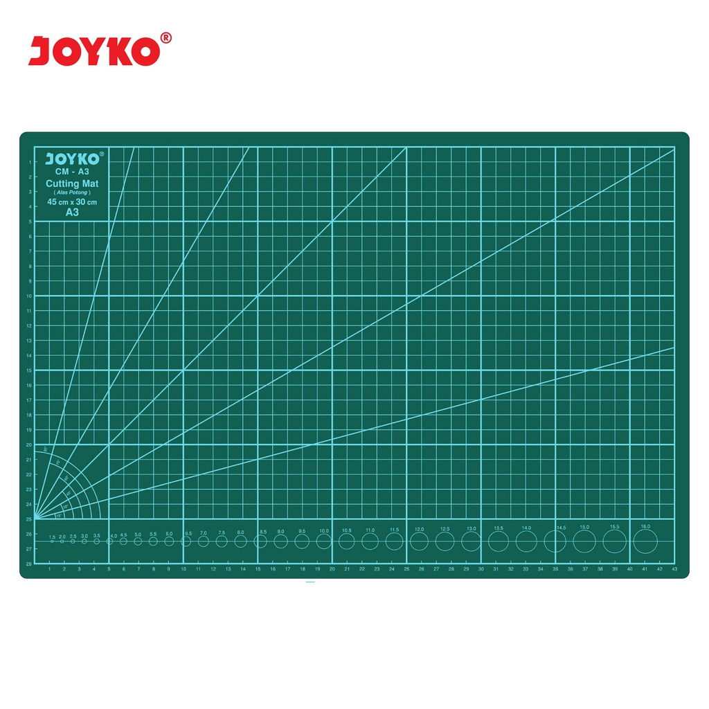 

JOYKO CUTTING MAT A3 / ALAS POTONG CM-A3
