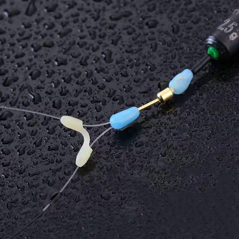 Augustina Fishing Sub Line Splitters 5Pcs/set Peralatan Memancing Berliku Kait Ganda Kontaktor Ikan Gear Splitter Kacang Luar Angkasa