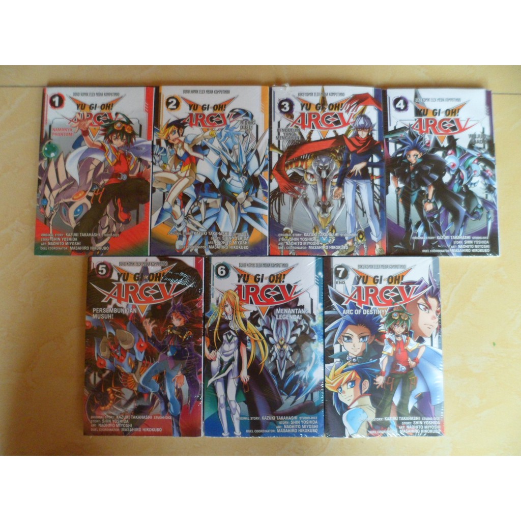 Komik  Yu Gi Oh Yu-gi-oh Arc V 1-7 Tamat Yugioh Segel Baru