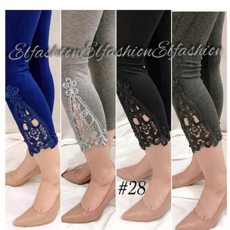 Elfashion Premium Legging 7per8 Renda 24