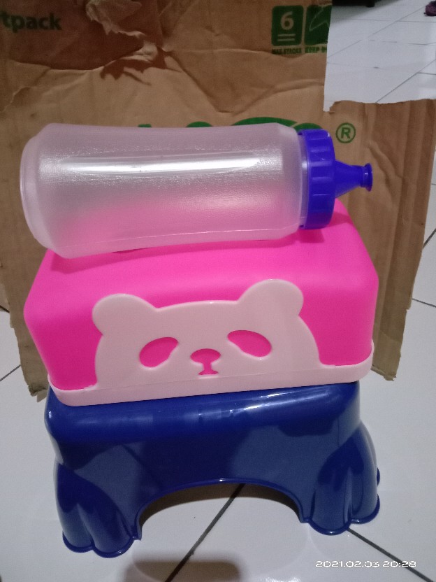 Tempat / Kotak Tissue Panda Besar