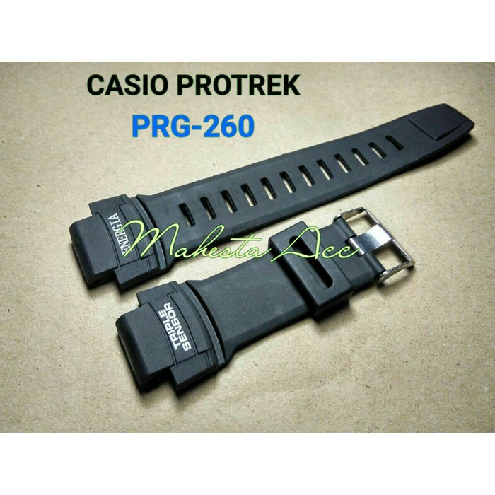 Strap CASIO PROTREK PRG-260/Tali Jam CASIO Tangan PROTREK PRG-260