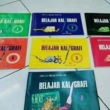

(COD) buku panduan kaligrafi 1 set free pena handam BERKUALITAS Kode 90