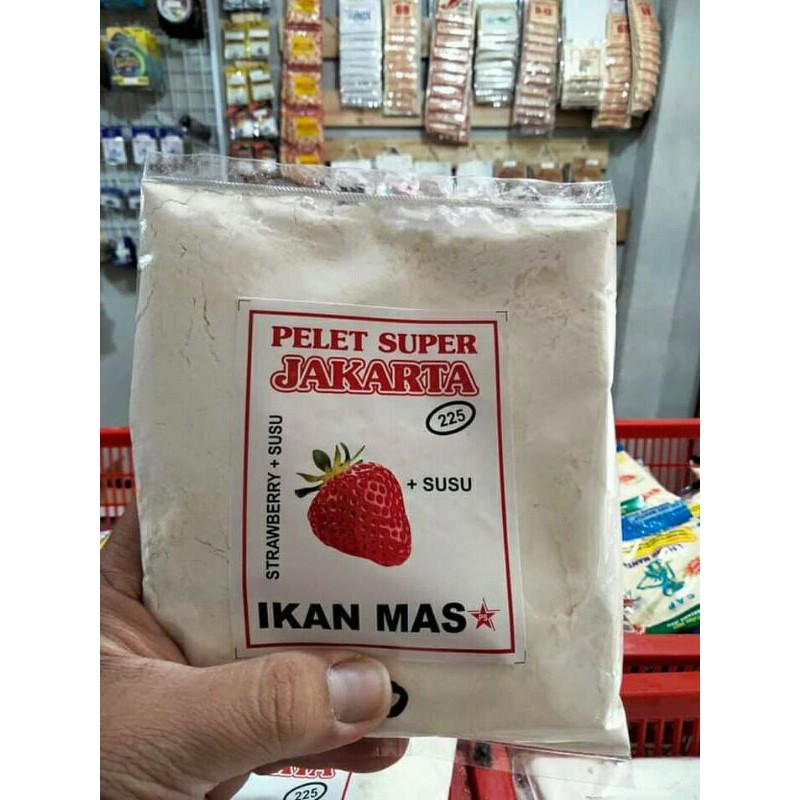 

Pelet Jakarta Strawberry Susu