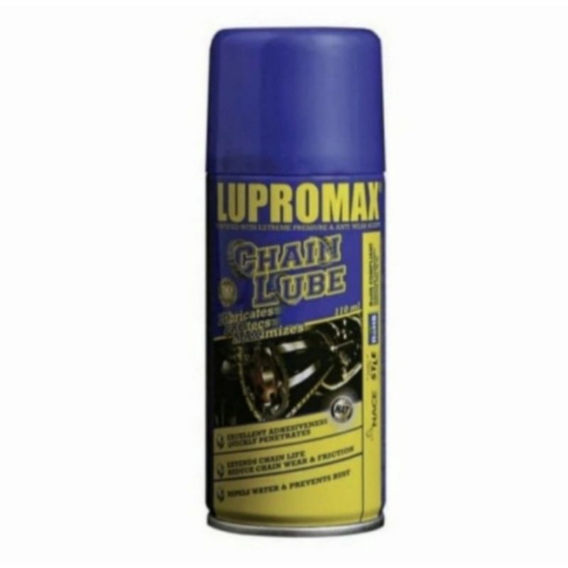 Lupromax Chain Lube Pelumas Rantai Universal Serbaguna 110ml