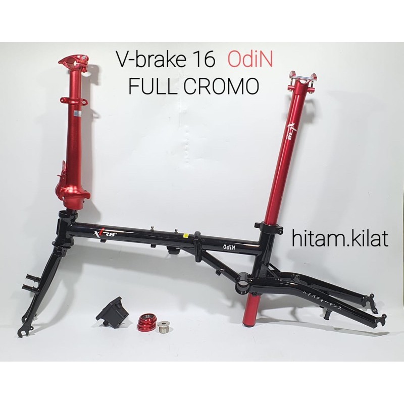 Frame Set Folding Bike XLR8 16 Odin Full Chromoly