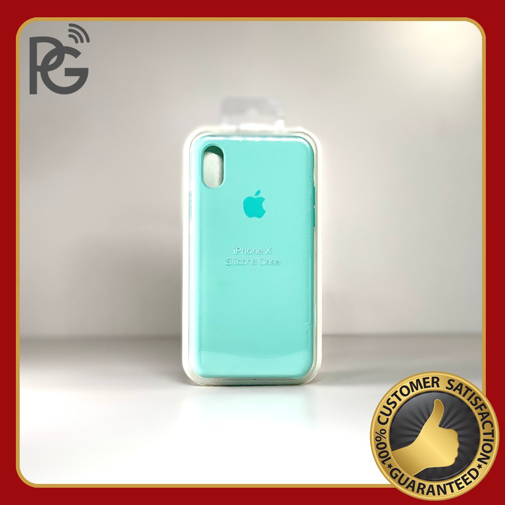 CASE LIQUID SILICONE iPhone X