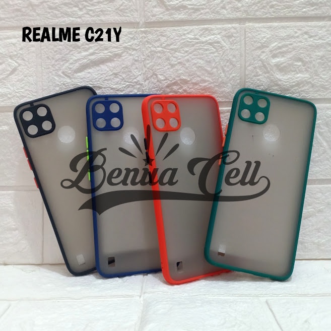 CASE REALME C11 2021 C21Y - CASE MATTE FULL COLOR REALME C21Y C11 2021 - BC