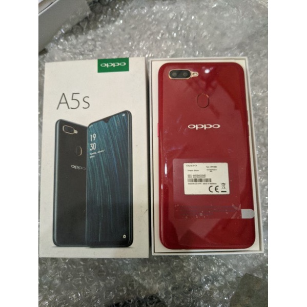 OPPO A5S RAM 3 32GB SECOND LIKE NEW