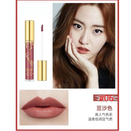 LAMEILA Lipstick Cair 6 Warna Matte Tahan Lama / Lip Gloss DJ 763