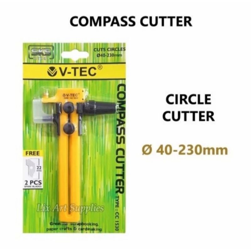 

V-TEC COMPASS CUTTER TYPE CC-1530