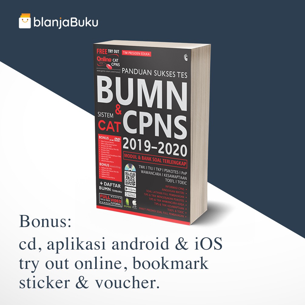 Buku Cpns Panduan Sukses Tes Bumn Cpns 2019 2020 Original Bestseller Shopee Indonesia