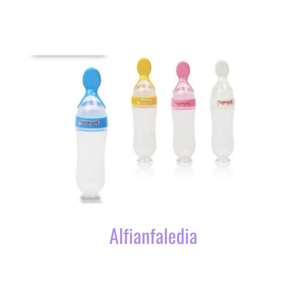 Botol Sendok Makan Bayi / Botol Sendok Bayi Silikon / BOTOL DOT Silicone Sendok Makan bayi