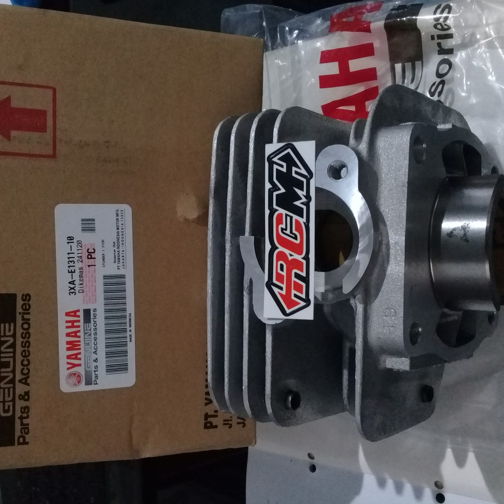 CYLINDER BLOCK BLOK SEHER SEKER BORING PORING FORCE 1 FIZR F1ZR ORI ORIGINAL YAMAHA YGP 3XA-E1311-10