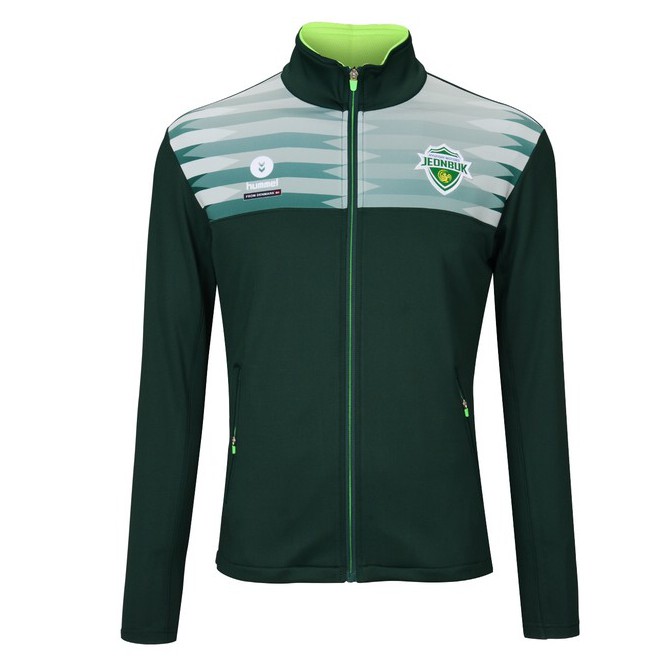 [K-LEAGUE/Jeonbuk/Hummel] Player Training Jacket Jeonbuk Hyundai - 2021 Season (Authentic)