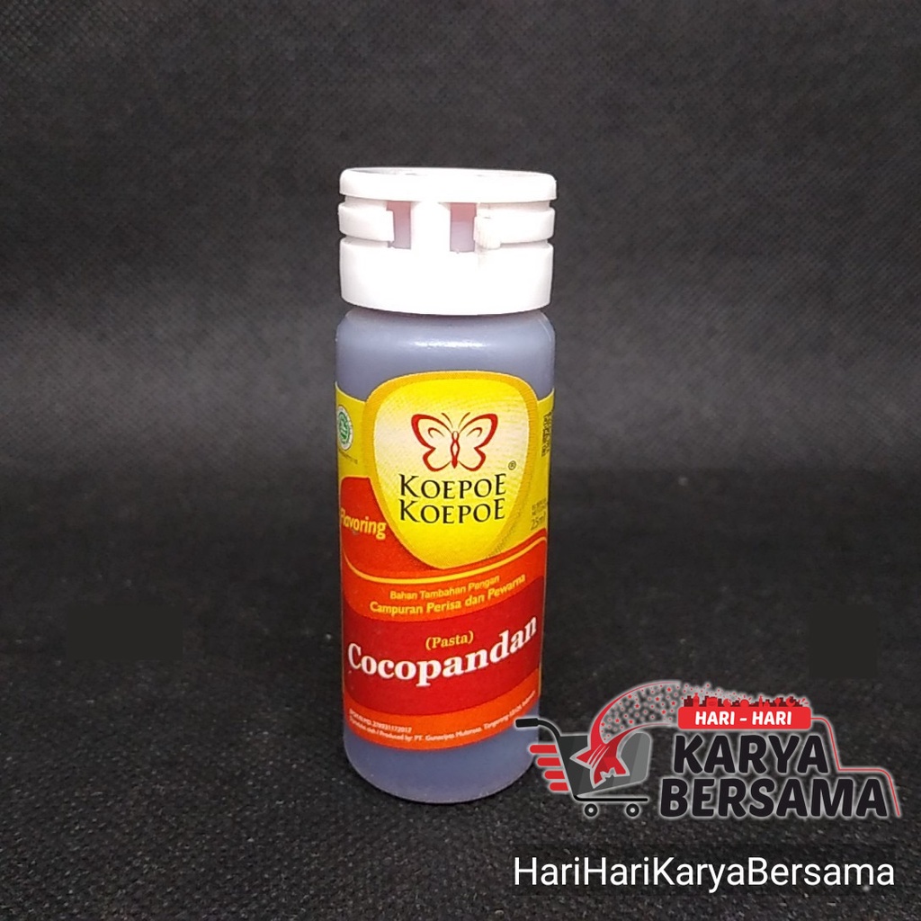 

KOEPOE KOEPOE PERISA PASTA COCOPANDAN 25ML