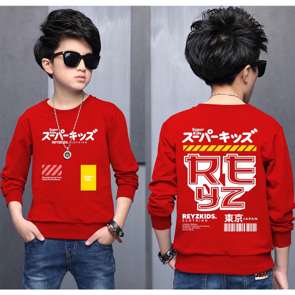 Switer Reyz Terbaru / Sweater Anak Laki-laki /  Sweeter Gaming Bahan Babyterry / FLAVA_STORE