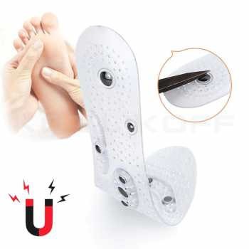 1 Pasang Sunvo Alas Kaki Sepatu Magnetic Silicone Therapy Massage / Terapi Kaki