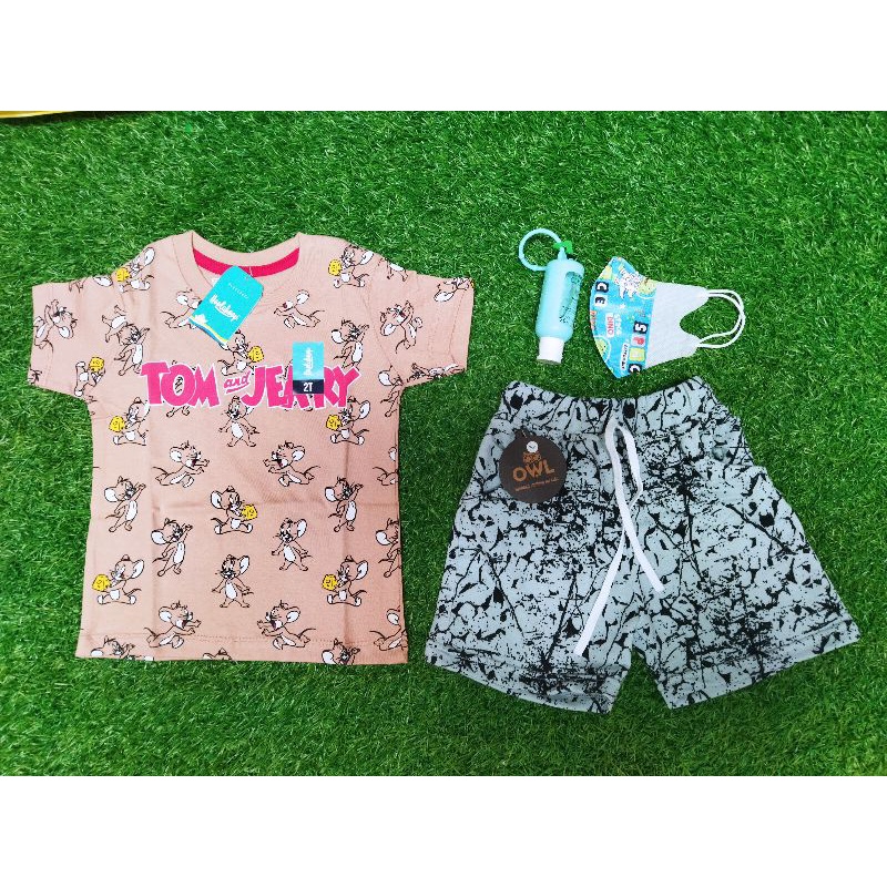 Baju Anak 2T Setelan, bonus ++