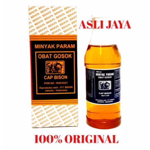 Minyak Param Obat Gosok Cap Bison 100ml