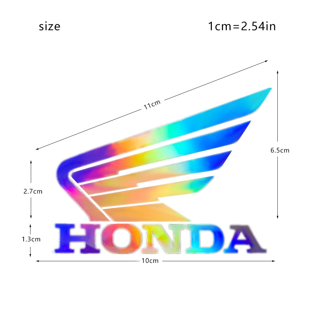 Stiker Reflektif Laser Anti Air Untuk HONDA 600RR CB1000R CB650F CBR300R VFR1200