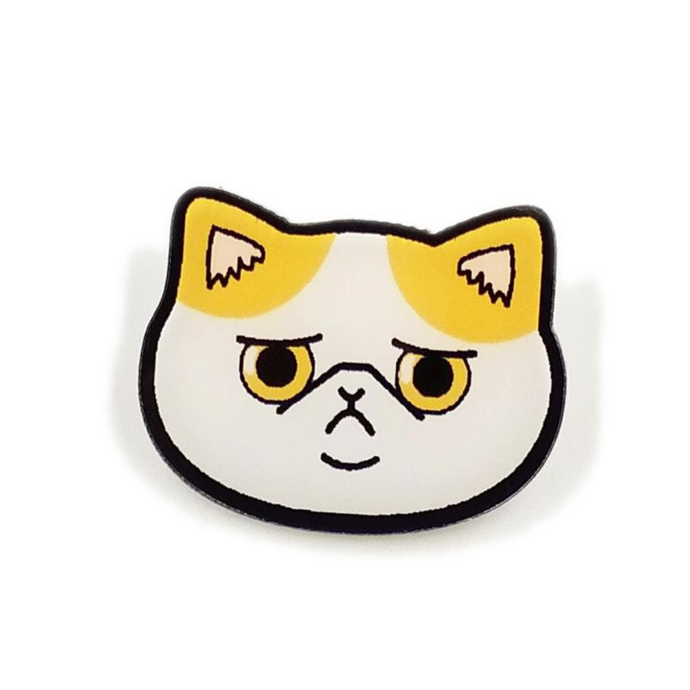 Timekey Bros Pin Enamel Alloy Desain Kartun Hewan Kucing Kecil Lucu D3L7