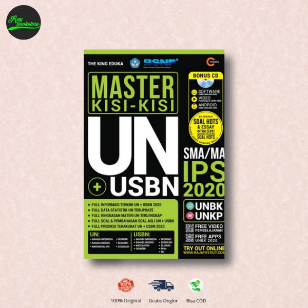 AG - MASTER KISI - KISI UN+USBN SMA/MA 2020 (PLUS CD)-IPS
