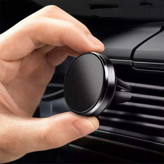 [RO ACC]  CIRCLE MAGNETIC CAR HOLDER AIR VENT UNIVERSAL ALL TIPE HP