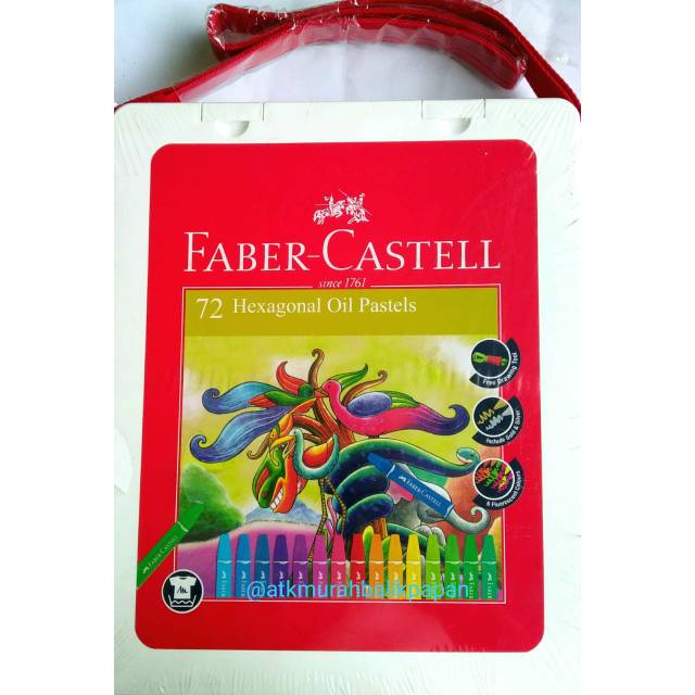

Hexagonal Oil Pastel 72 F. Castell 120172