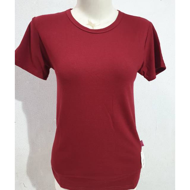 Meygrosir Spandex manset  L pendek warna maroon