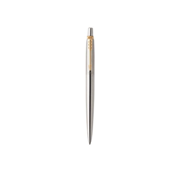 

Parker Jotter Hangsell Stainless Steel Gold Trim Ballpoint Blue Ink promo