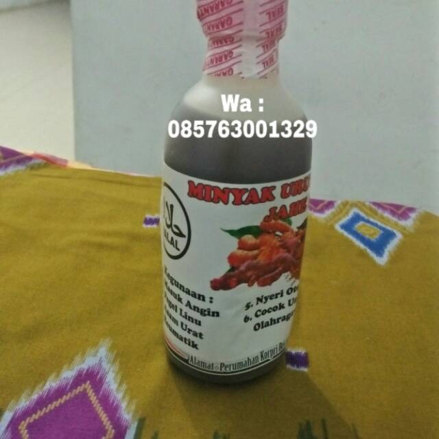 MINYAK HERBAL MINYAK MINYAK KARO MINYAK REMPAH MINYAK GOSOK TRADISIONAL MINYAK URUT AROMA JAHE MERAH
