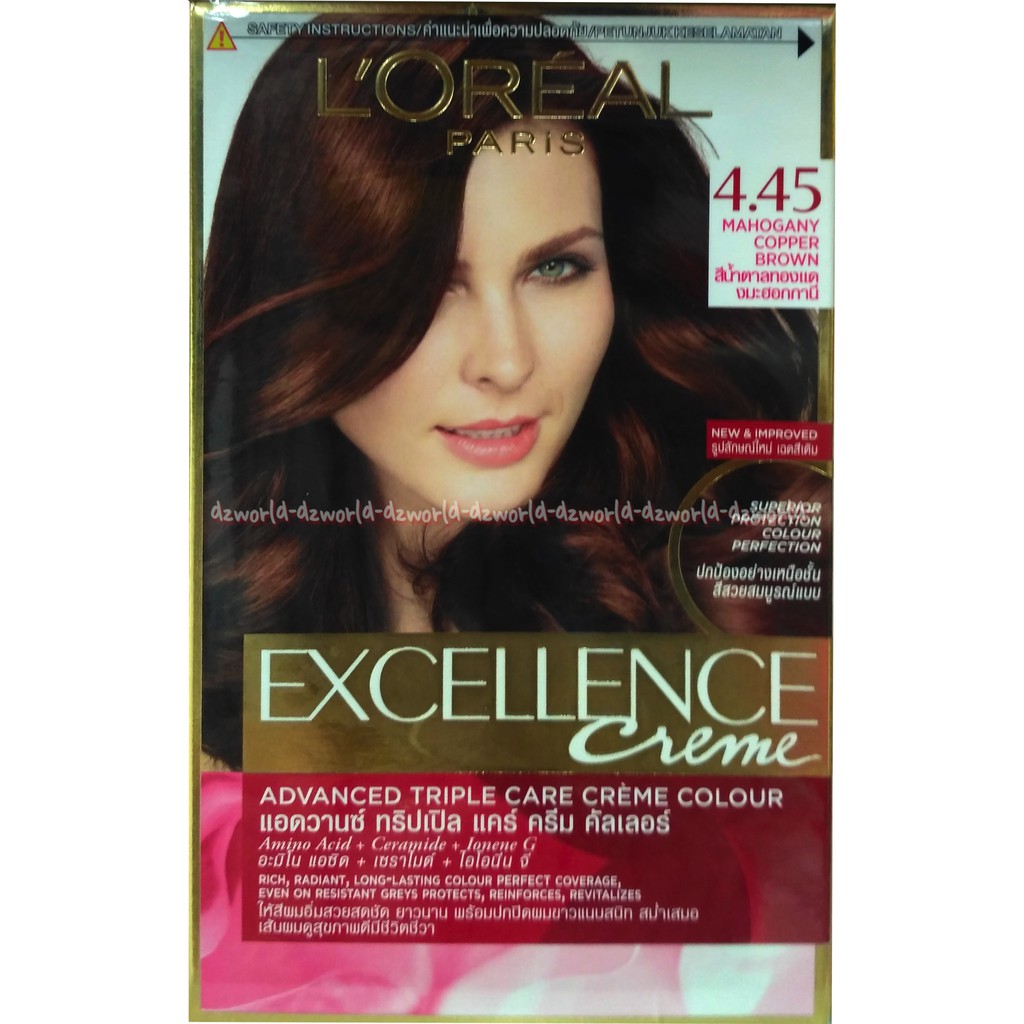 Warna Cat  Rambut  Coklat  Tua Loreal