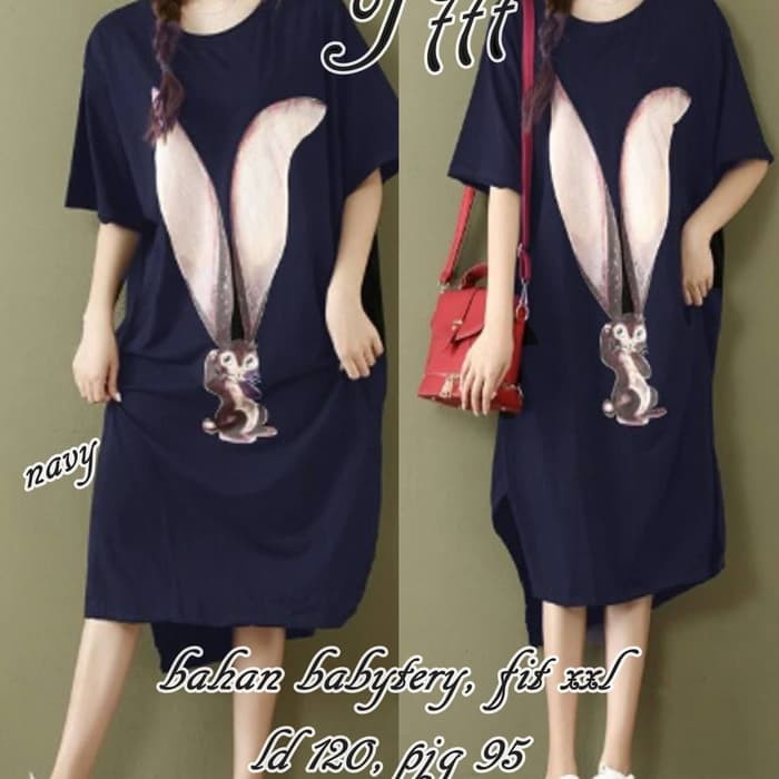 BLOUSE JUMBO PUTIH ATASAN WANITA BIG SIZE     Terusan