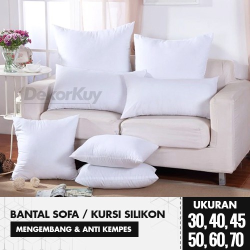 DK Bantal Sofa Silikon  Uk 30x30 40x40 45x45 Shopee 