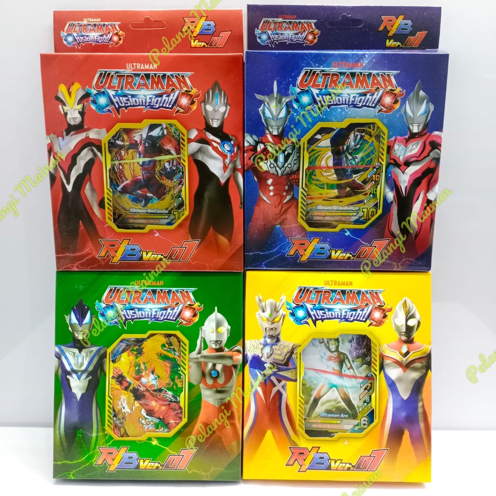 Promo  Kartu Ultraman Fusion Fight R/B Ver.01