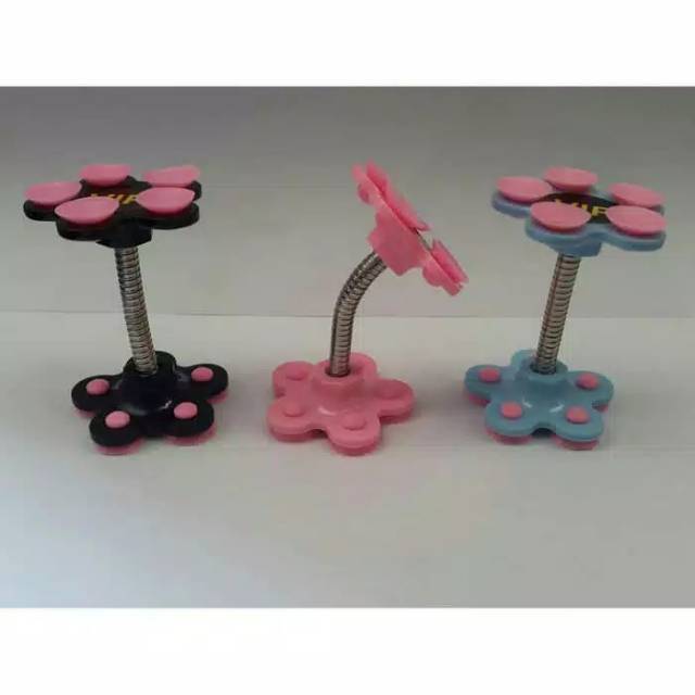 CAR HOLDER FLEXIBLE FLOWER UNIVERSAL/STAND HOLDER HP BUNGA