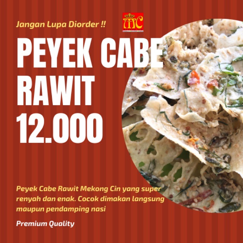 

Peyek Cabe Rawit