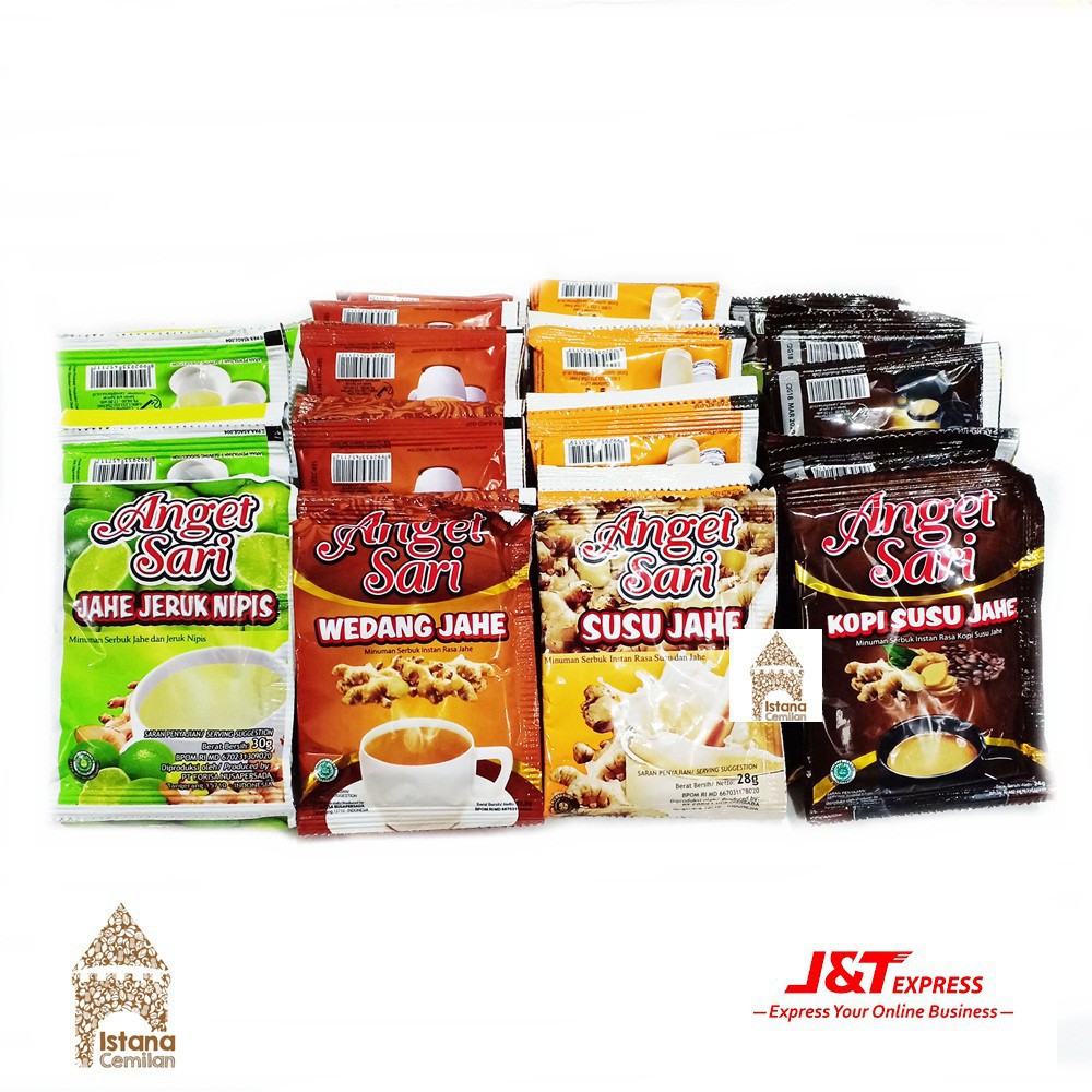 

Anget Sari Susu Wedang dan Kopi Jahe Minuman Penghangat Badan 10pcs