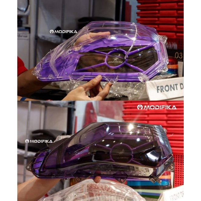 Filter hawa racing filter transparan vario 125 150 new