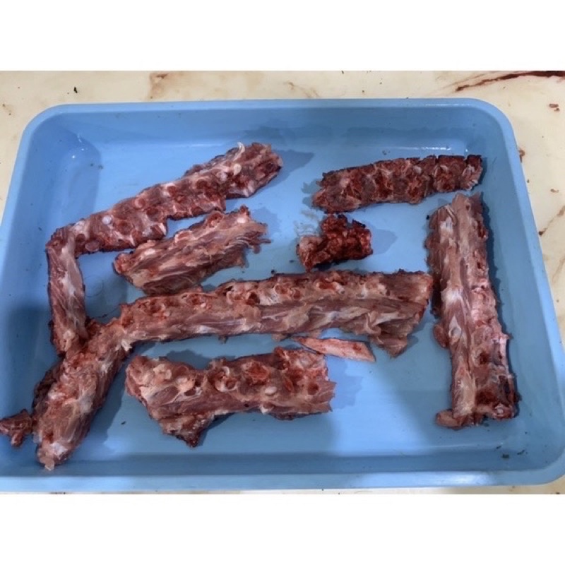 

Tulang Kelabang Babi untuk kuah manis