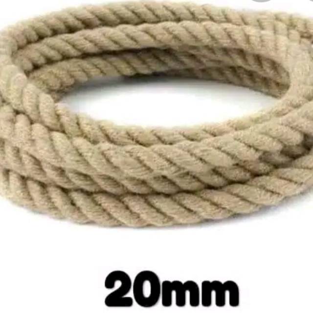 

TALI Tambang / TALI MANILA goni besar 20mm Tali tarik